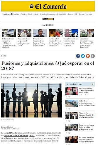 Fusiones y adquisiciones: Qu esperar en el 2018?